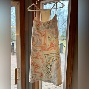 Old navy Powersoft Marble Swirl Print Athletic Tennis Dress